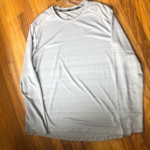Nike Dry Fit long sleeve gray shirt, Xl